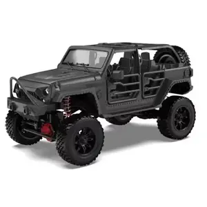 IQ models JEEP Rubicon 4x4 černé RC auto s osvětlením obraz