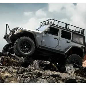 IQ models Jeep Rubicon 4x4 Crawler šedé RC terénní auto s osvětlením obraz