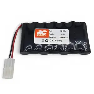 IQ models Ni-MH 8, 4V 3000 mAh Tamiya velký konektor akumulátor obraz