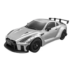 IQ models Nissan GTR 1/16 stříbrné RC driftovací auto obraz