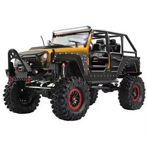 IQ models RC crawler 1: 10 žlutý s otevřenou kabinou obraz