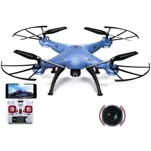 IQ models SYMA X5cHW modrá dron s WiFi kamerou a aretací letové hladiny obraz