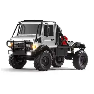 IQ models U4000 Unimog RC Crawler s kovovou kabinou - stříbrný obraz