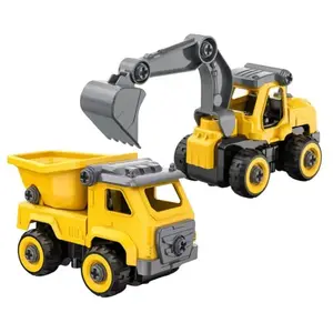 IQ models Výhodný set RC sklápěče a bagru 1/26 pro děti obraz