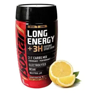 Isostar Long Energy+3H citronový isotonický nápoj v prášku obraz