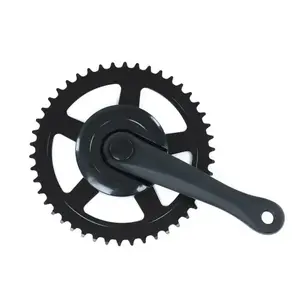Jednopřevodník 160 mm 46 z. Al/Fe Wheeltop černý obraz