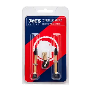 JOES NO FLATS JOES Ventilky 2x Tubeless French/Presta Valves 40 Mm obraz