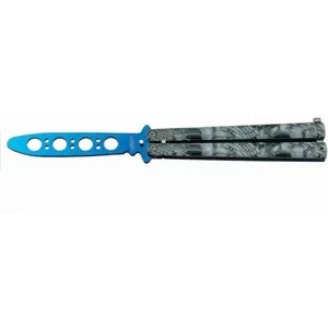 Joker Aluminium Camo 100 mm tréninkový nůž motýlek obraz