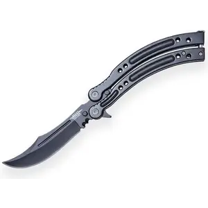 Joker Aluminium Counter Strike Go Black Butterfly 100 mm nůž motýlek obraz