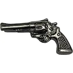 Joker Gun Satin Old Silver pin do klopy obraz