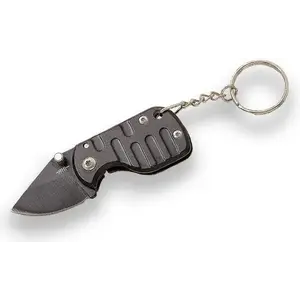 Joker Keyring Folding Knife Drop Point černý 35 mm přívěsek na klíče obraz