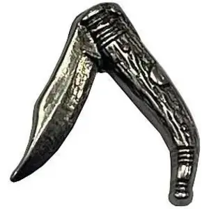 Joker Pocket Knife Satin Old Silver pin do klopy obraz