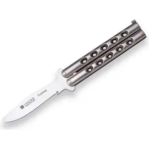 Joker Zamak Grey Butterfly 95 mm tréninkový motýlek obraz