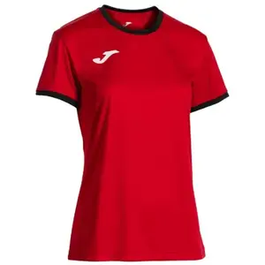 Joma Combi Premium Short Sleeve červeno-černé dámské triko - M obraz