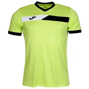 Joma Court Short Sleeve T-shirt pánské triko limetková - M obraz
