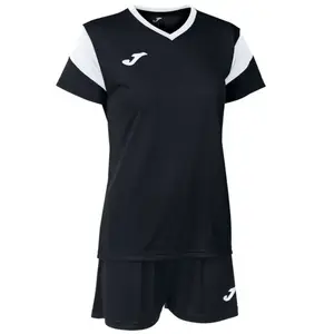 Joma Phoenix Set Women černé dámské tričko a šortky - M obraz