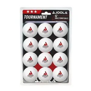 Joola Míčky na stolní tenis TOURNAMENT*** 40+ - bílá obraz