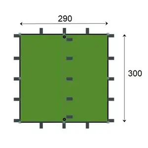 Jurek ARM 3x3 UL bivakovací plachta obraz