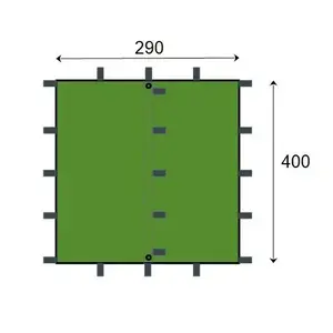 Jurek ARM 3x4 bivakovací plachta obraz