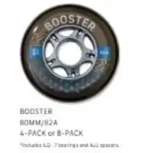 K2 Booster 80 mm / 82A 8 ks + spacery a ložiska ILQ-7 obraz