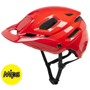 KED Pector MIPS M červená lesklá 52-58 cm cyklistická přilba obraz