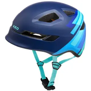 KED Pop Blue Matt M 52-56 cm dětská cyklistická přilba obraz