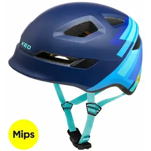 KED Pop Mips modrá S 48-52 cm dětská cyklistická přilba obraz