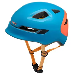 KED Pop Petrol Orange Matt M (52-56 cm) dětská cyklistická přilba obraz