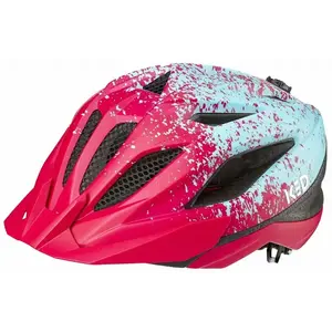 KED Street Junior Pro pink iceblue matt S 49-55 cm dětská cyklistická přilba obraz
