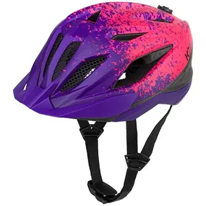 KED Street Junior Pro Violet Pink Matt S 49-55 cm dětská cyklistická přilba obraz