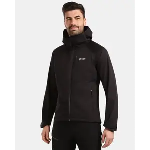KILPI BELTRA-M Černá pánská softshellová bunda - L obraz
