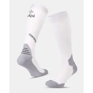 KILPI COMPRESS-U Bílé unisex kompresní podkolenky - 35 obraz
