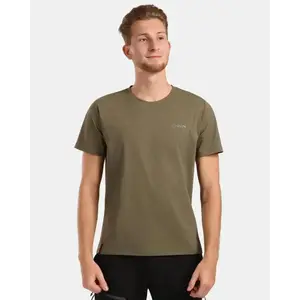 KILPI DIXIE-M Khaki pánské funkční tričko - XXL obraz