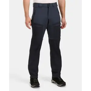 KILPI HOSIO-M Tmavě modré pánské outdoorové kalhoty - XL obraz