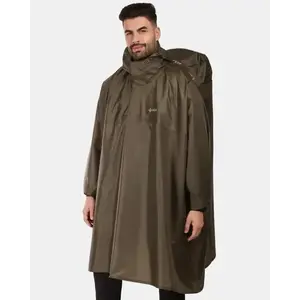 KILPI RAIT-U Khaki unisex pláštěnka - M obraz