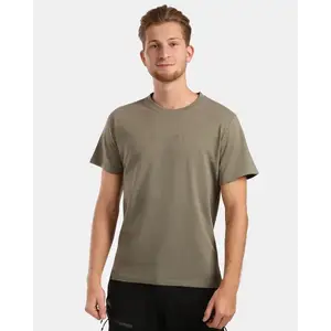 KILPI VIBE-M Khaki pánské tričko - M obraz