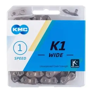 KMC K1 Wide 1/2x1/8 Stříbrný BOX řetěz (VÝPRODEJ) obraz