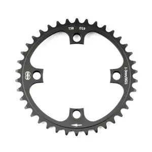 KMC Převodník 38z rozteč 104 mm síla 3 mm černý Al (e-bike) obraz