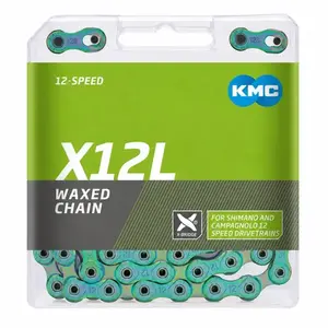 KMC X12-L Aurora Zelený Waxed BOX řetěz obraz
