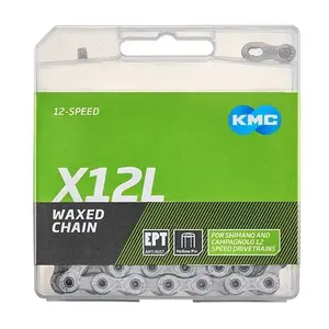KMC X12-L Stříbrný Waxed BOX řetěz obraz