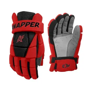 Knapper Hokejbalové rukavice AK3 v2 SR - Senior, červená, 15 obraz