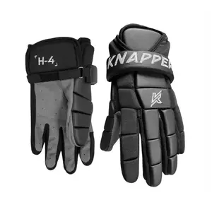 Knapper Hokejbalové rukavice H4 - černá, XS obraz