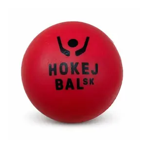 Knapper Hokejbalový balónek AK Pro Hokejbal SK - červená obraz