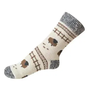 Knebl Hosiery Art.21 Dětské zimní ponožky Knebl Beránek - 32-35 obraz