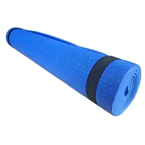 Kubisport Fitness Yoga podložka 173 x 61 x 0, 4 cm - modrá obraz