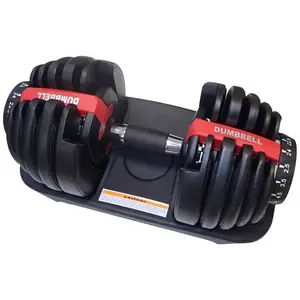 Kubisport Nastavitelná jednoruční činka 15v1 hmotnost 24 kg obraz