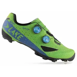 Lake MX238 XC Carbon zeleno/modré tretry - EU 43, 5 obraz