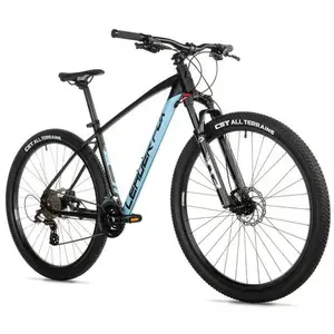 Leader Fox EVOLUTION 29 BLACK MATT/BLUE - velikost rámu 18 palců obraz