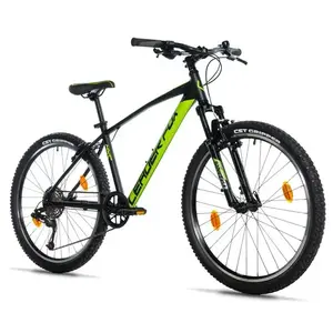 Leader Fox MXC 26 GENT BLACK MATT/GREEN - velikost rámu 14 palců obraz