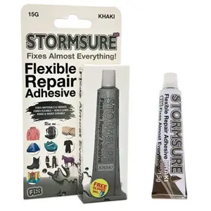 LERKO Stormsure Flexible Repair Adhesive 15g Khaki obraz